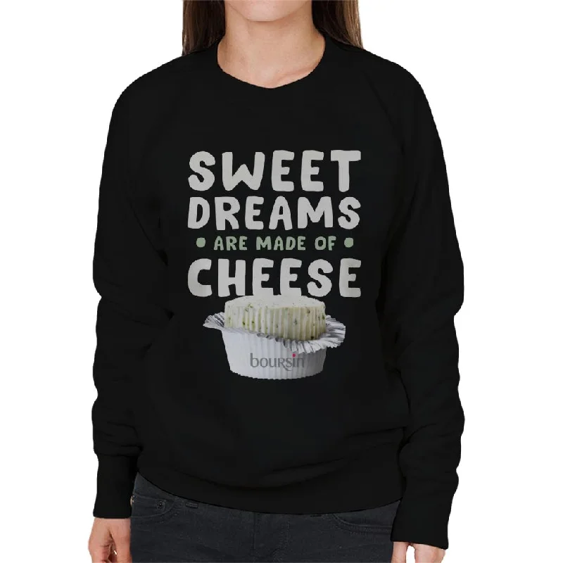 Boursin Sweet Dreams Are Made Of Cheese Women's Sweatshirt Stylish Pullover Hoodie