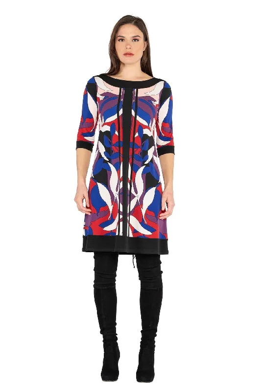 3/4 SL A Line "T" Banded Silk unclassified dresses