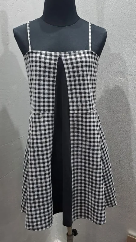 H&M Gingham Dress (12/36) High-low unclassified dresses