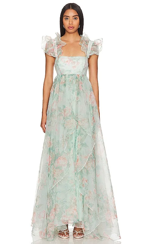Selkie The Recital Gown in Mint Street style unclassified dresses
