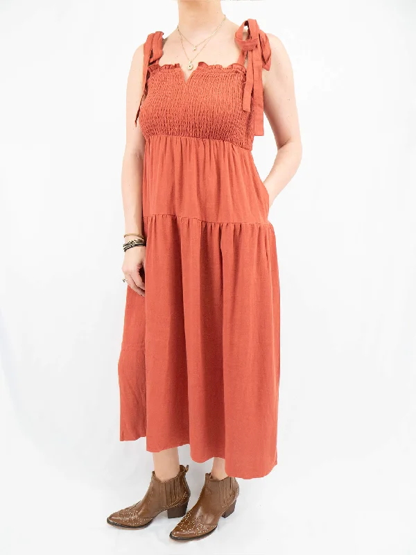 Smocked Burnt Dress Travel unclassified dresses