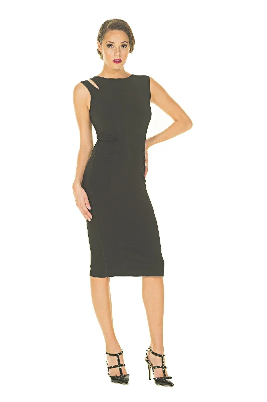Side Split Rouched Dress Breathable unclassified dresses