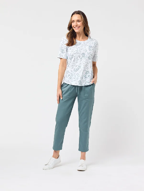 Mercer 7/8 Length Pant Lace-Up Waistband Shorts