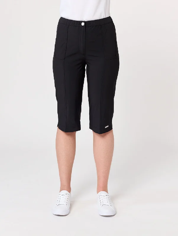 Eureka Long Short High-Waist Mesh Shorts