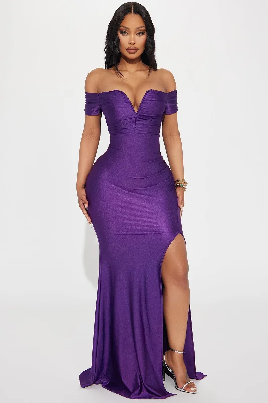 Take A Look Gown - Purple